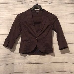 Express 3 Quarter Sleeve Blazer